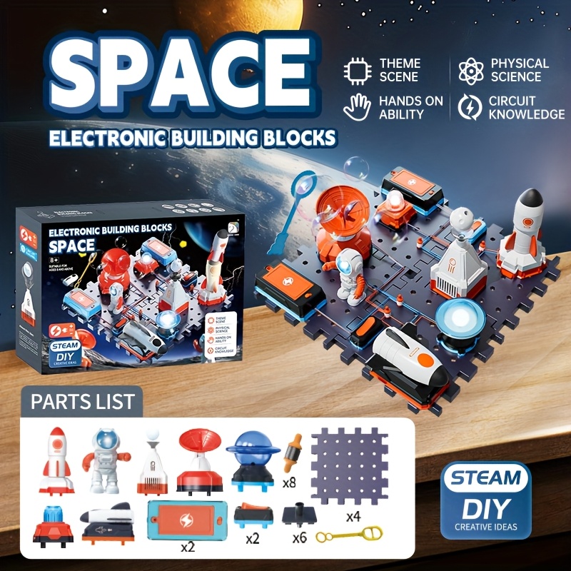 Science Toys - Elektroniczne klocki konstrukcyjne SCIENCE HORSE, zabawki