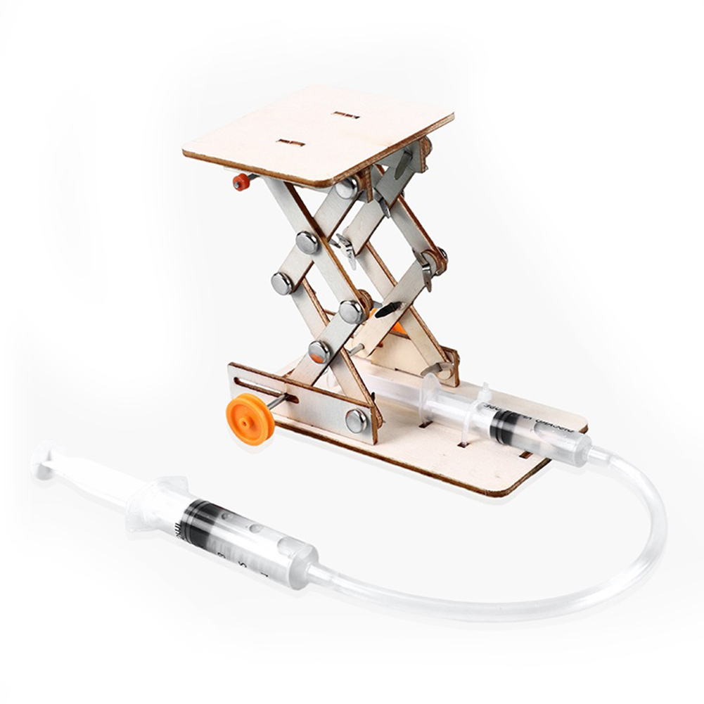 Science Project Physics - Kreatywny hydrauliczny stół podnoszony Materiały DIY