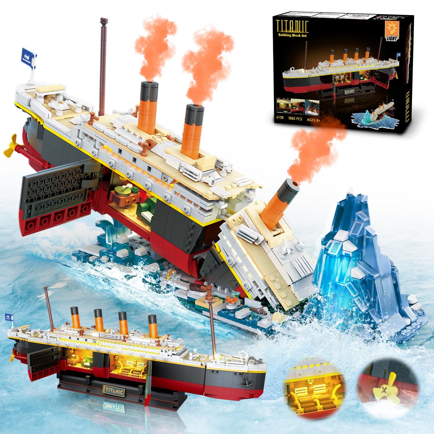 Science Olympiad - Zestaw do budowania statku Titanic z