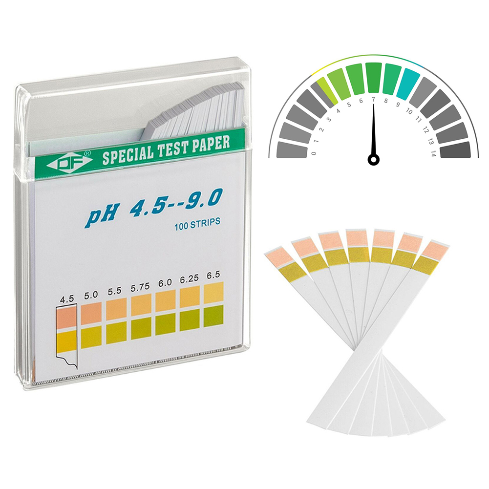 Ph Strip Test - Zestaw 100 szt. pasków papierowych do