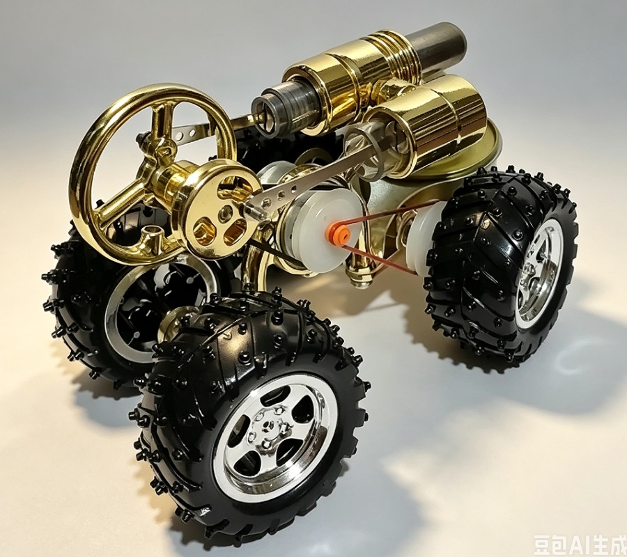 Science Toys - Miniaturowy model silnika spalinowego, zabawka naukowa