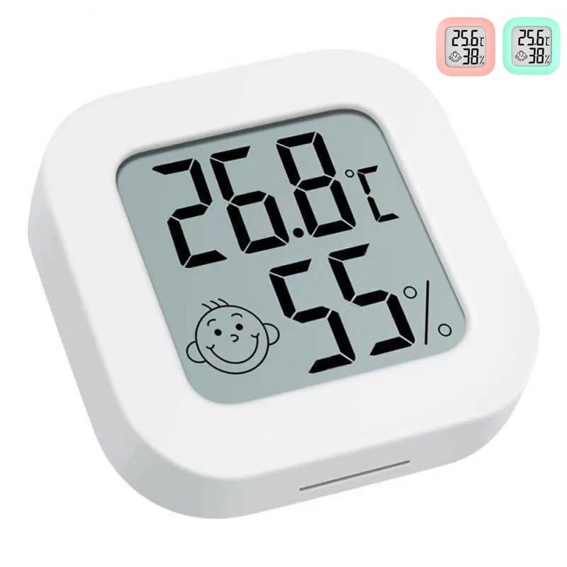 Weather Station Indoor - Cyfrowy termometr LCD z higrometrem, elektroniczny