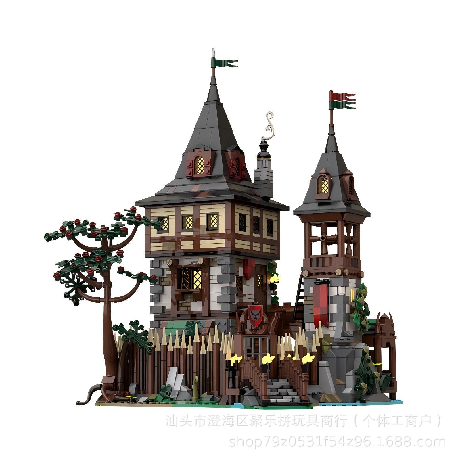 Science And Hobby - Klocki MOC Zamek Króla Niedźwiedzi, Mozaika,