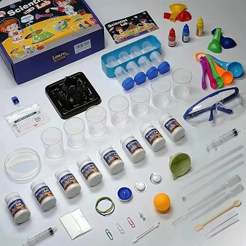 Chemistry Set Beginner - Zestaw zabawek Montessori, Dziecięce laboratorium naukowe,