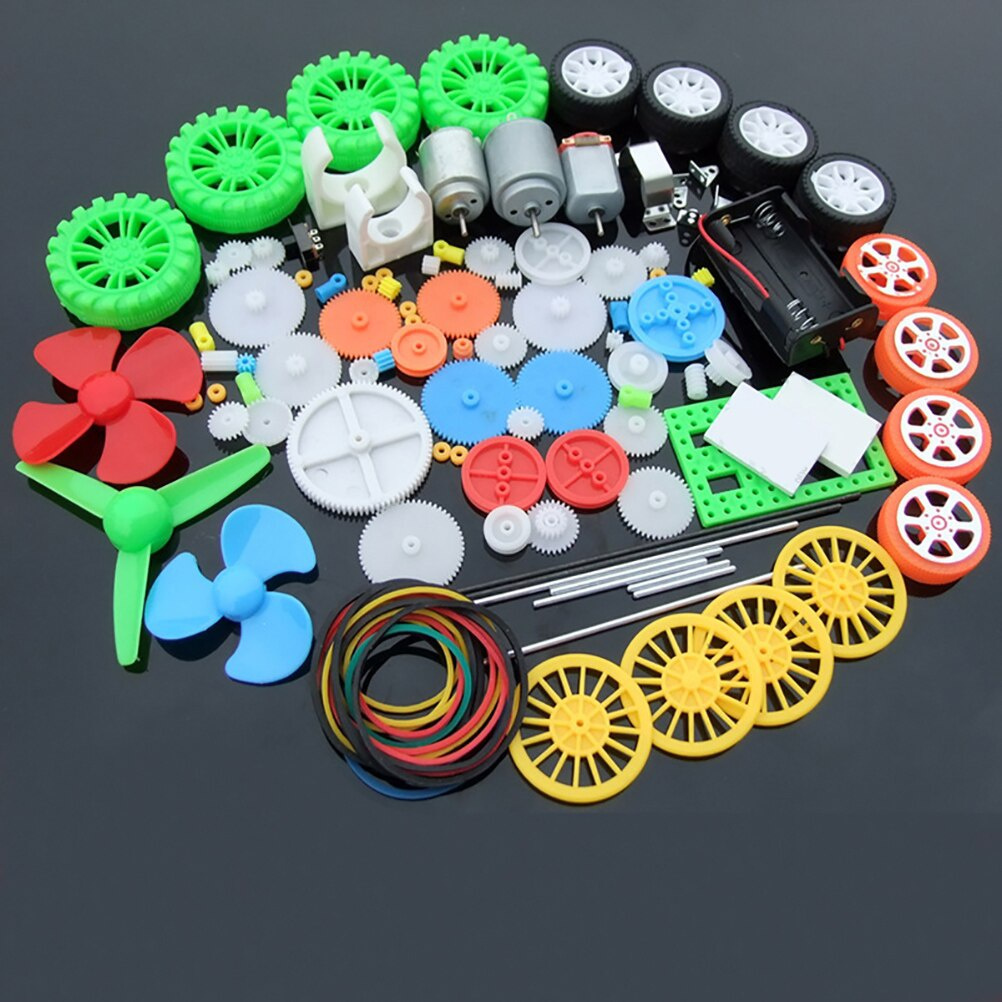 Science Project Kit - Zestaw 112 szt. silników prądu stałego,