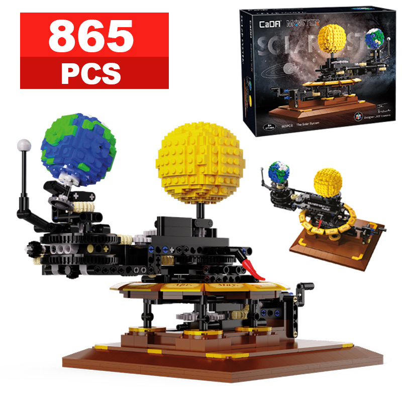 Solar System Orrery - 865 sztuk MOC City Układ Słoneczny