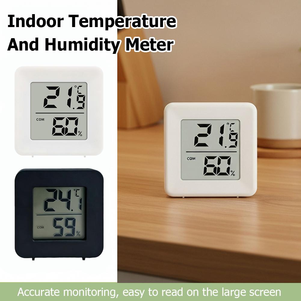 Weather Station Indoor - Mini LCD Cyfrowy Termometr Higrometr Wewnętrzny