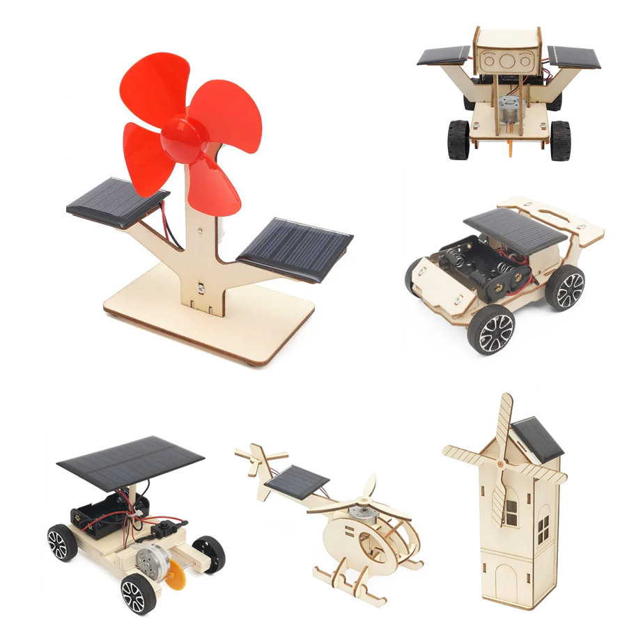 Science Project Physics - DIY eksperyment naukowy zabawka edukacyjna wentylator