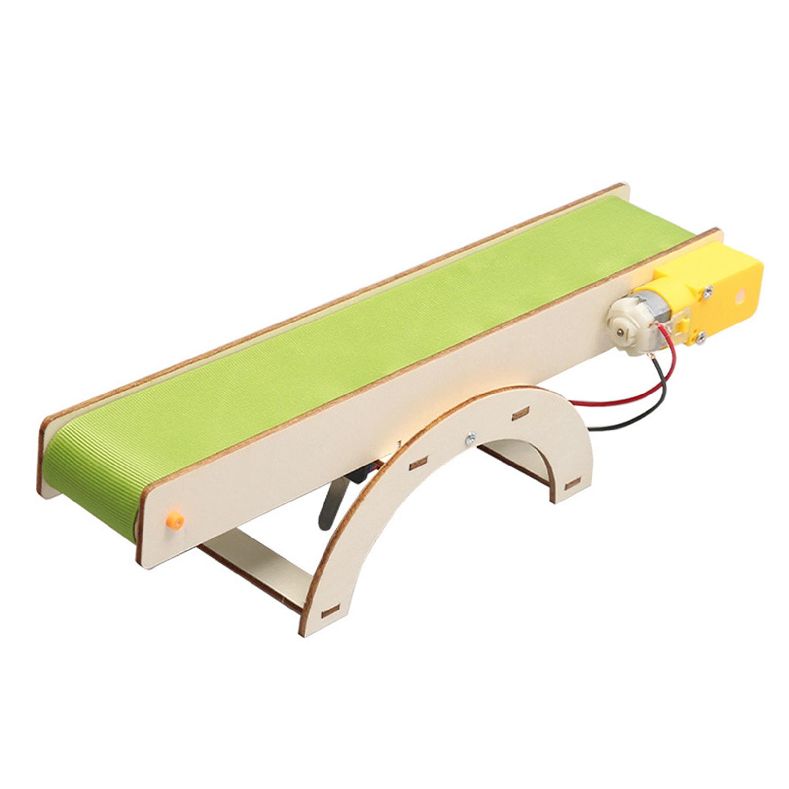 Science Project Kit - Przenośnik taśmowy DIY Armatura Zestawy do