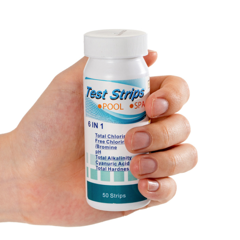Paski testowe 6 w 1 do chloru  – Ph Strip Test recenzja i cena