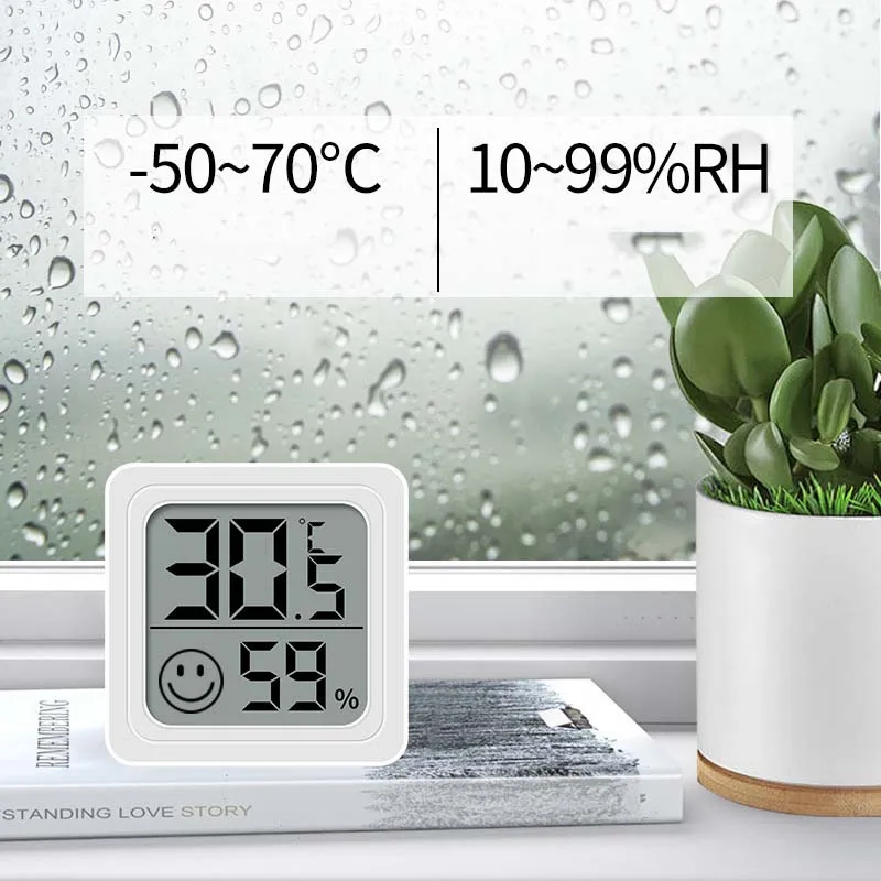 Mini LCD Cyfrowy Termometr Hig – Weather Station Indoor recenzja i cena