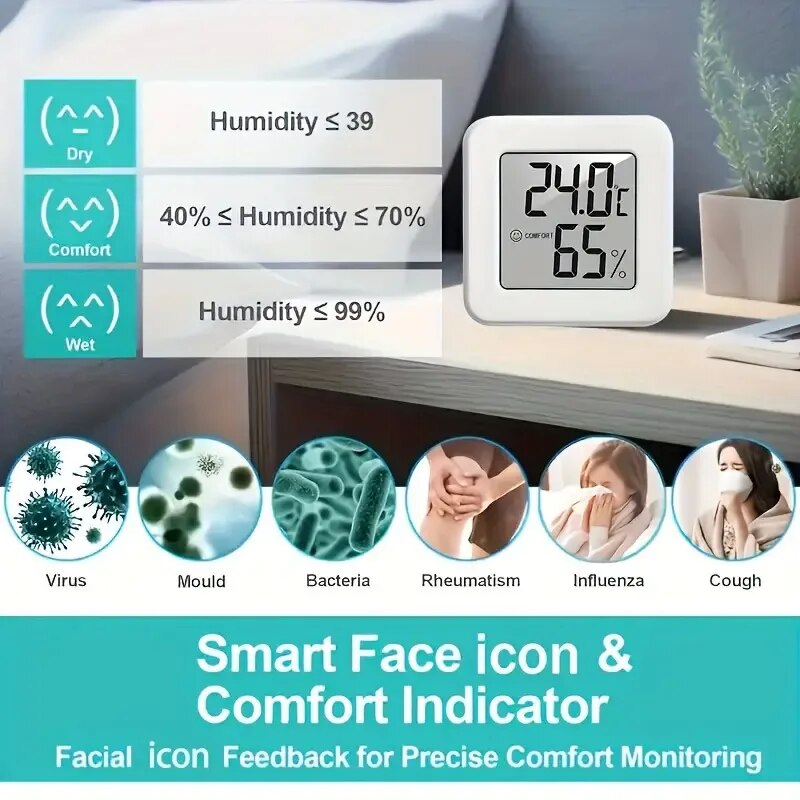 Cyfrowy higrometr termometr, t – Weather Station Indoor recenzja i cena