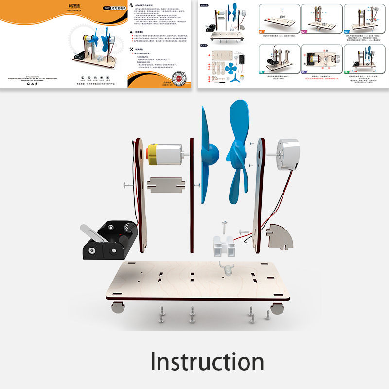 DIY Model generatora napędzane – Science Project Kit recenzja i cena
