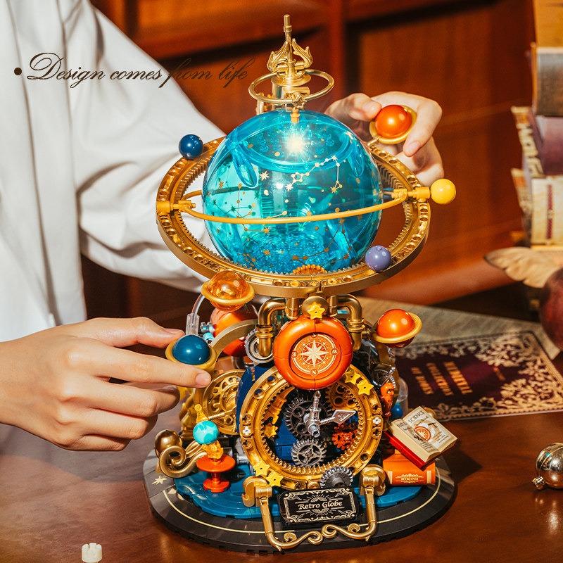 Retro Obrotowy Model Ziemi z K – Solar System Orrery recenzja i cena
