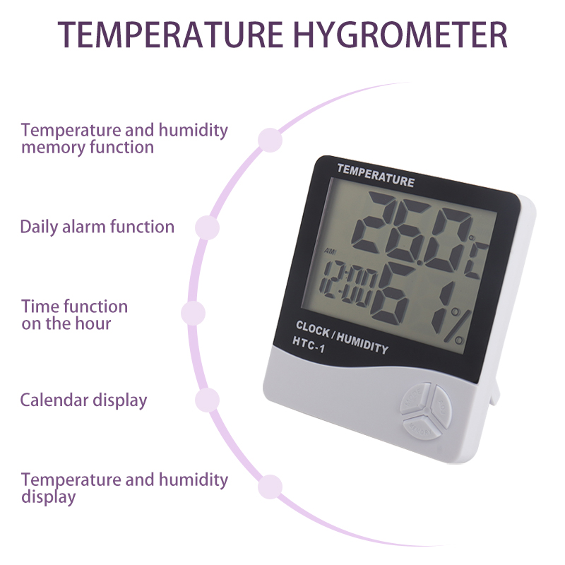 Cyfrowy termometr i higrometr  – Weather Station Indoor recenzja i cena
