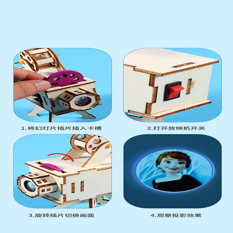 DIY drewniany projekt naukowy  – Science Project Kit recenzja i cena