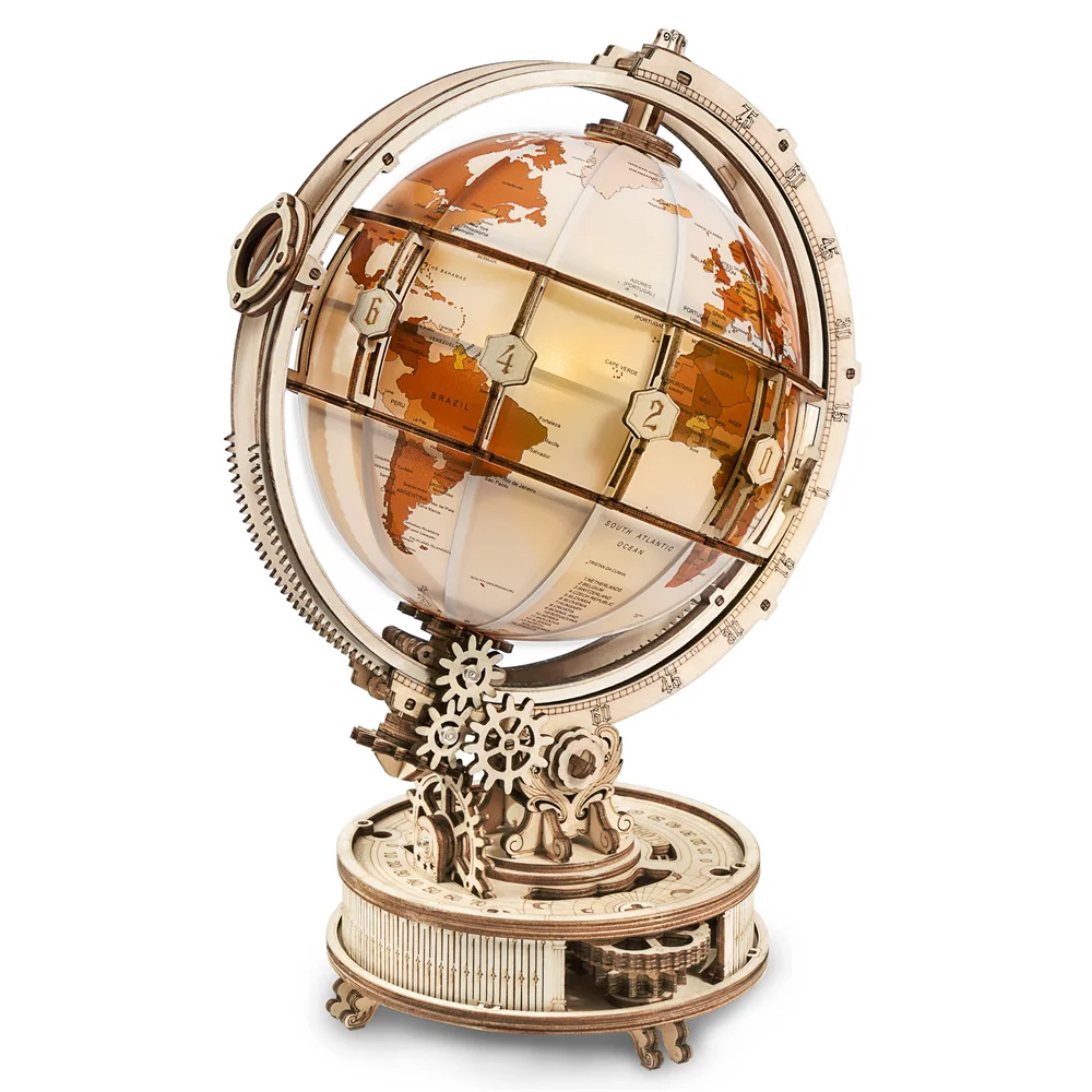 Drewniana lampa kulista Gry lo – Solar System Orrery recenzja i cena