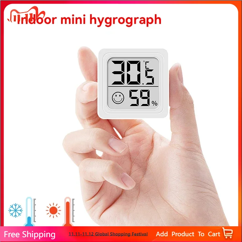 Nowy Mini Termometr Higrometr  – Weather Station Indoor recenzja i cena