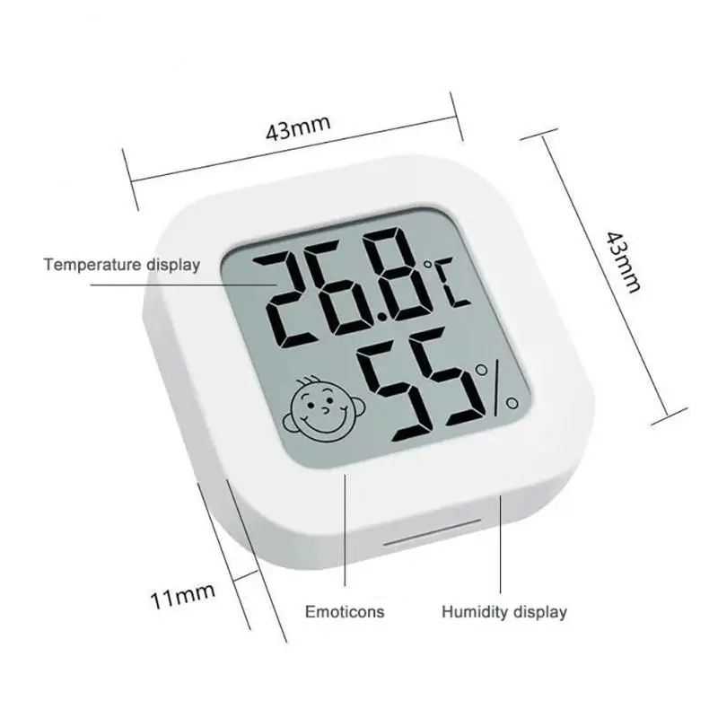 Cyfrowy termometr LCD z higrom – Weather Station Indoor recenzja i cena