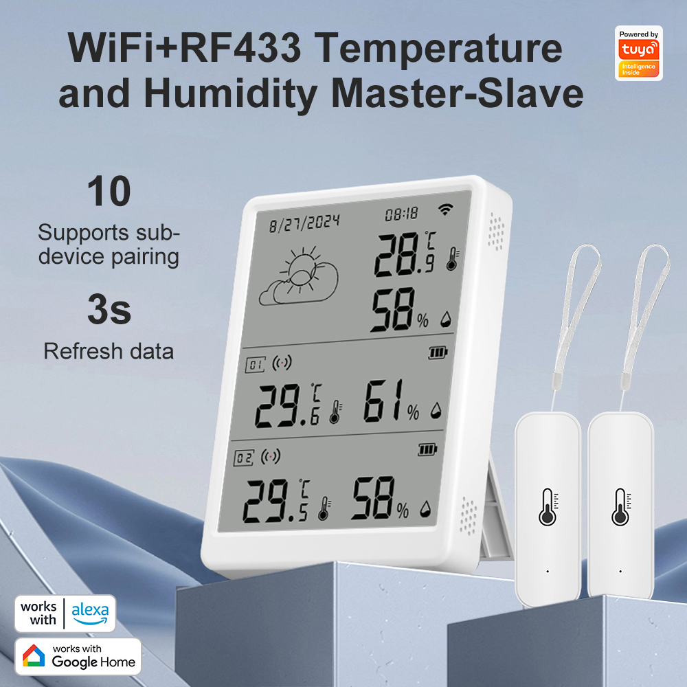 SMATRUL Tuya WiFi Precyzyjny C – Weather Station Indoor recenzja i cena