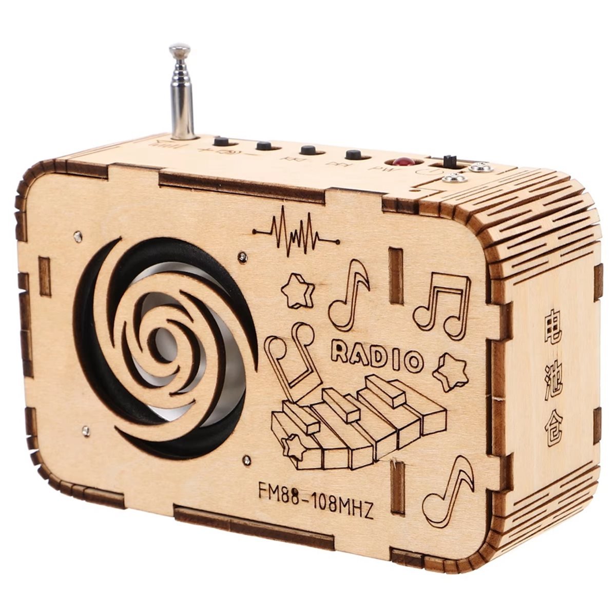 DT57 NAJNOWSZY MODEL 88-108MHZ – Science Project Physics recenzja i cena