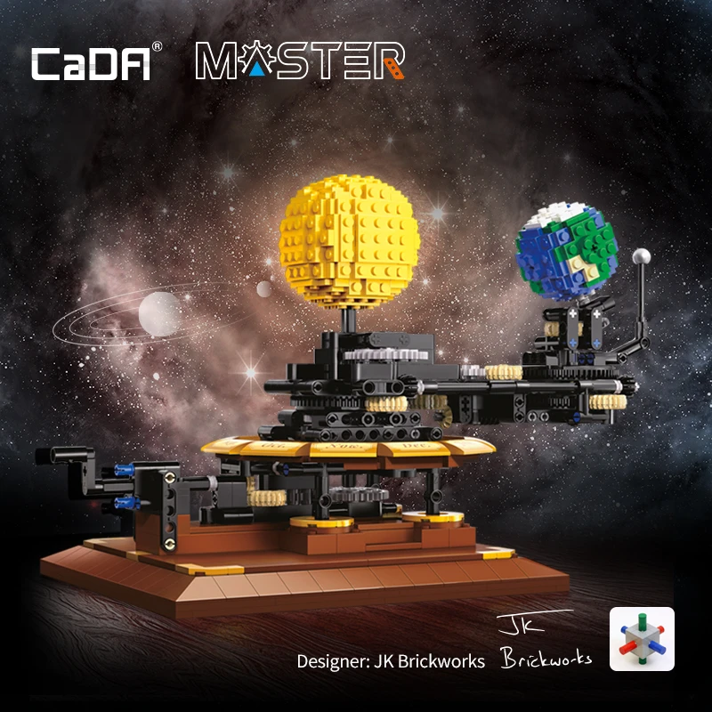 865 sztuk MOC City Układ Słone – Solar System Orrery recenzja i cena